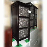 리바트 원목 3단서랍장