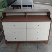 6단 와이드 서랍장