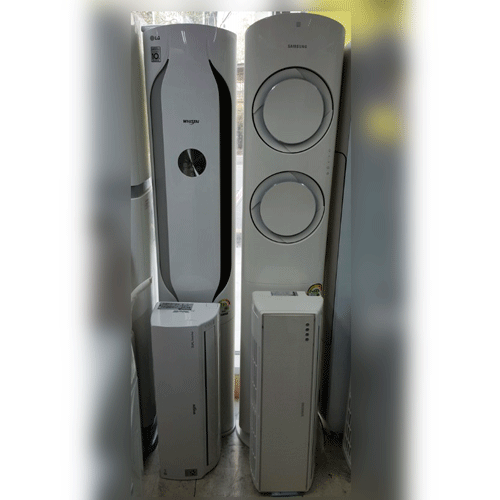 LG, 삼성 2 in 1에어컨