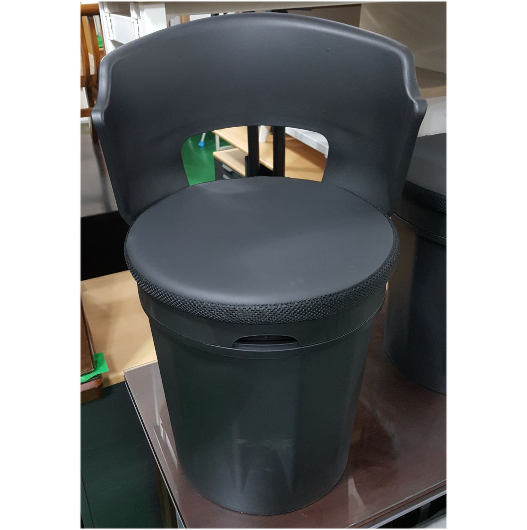 드럼통의자 (등판 有)