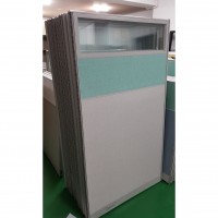 상부유리 투톤 파티션 (알루미늄 1800*1200)