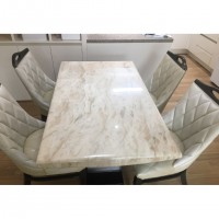 에몬스 대리석 식탁 4인