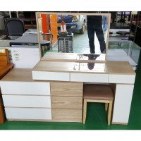 확장형 화장대 (의자포함)