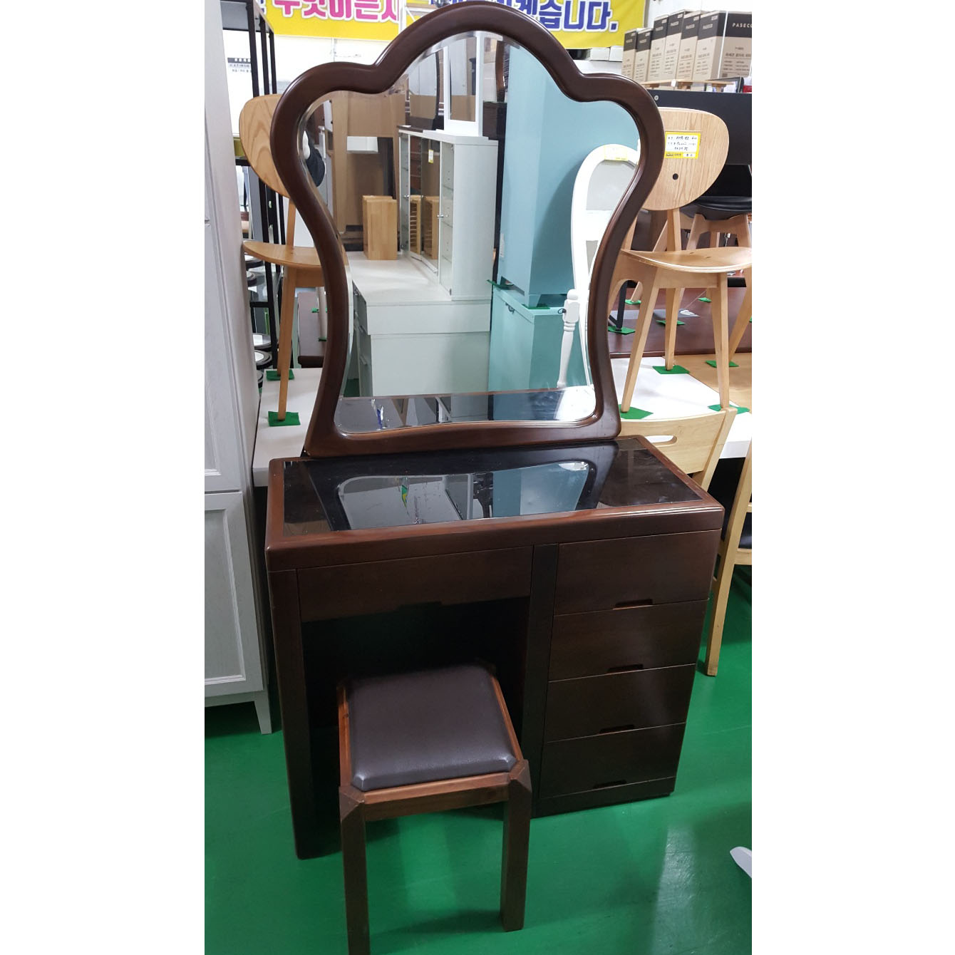 화장대 900 (의자포함)