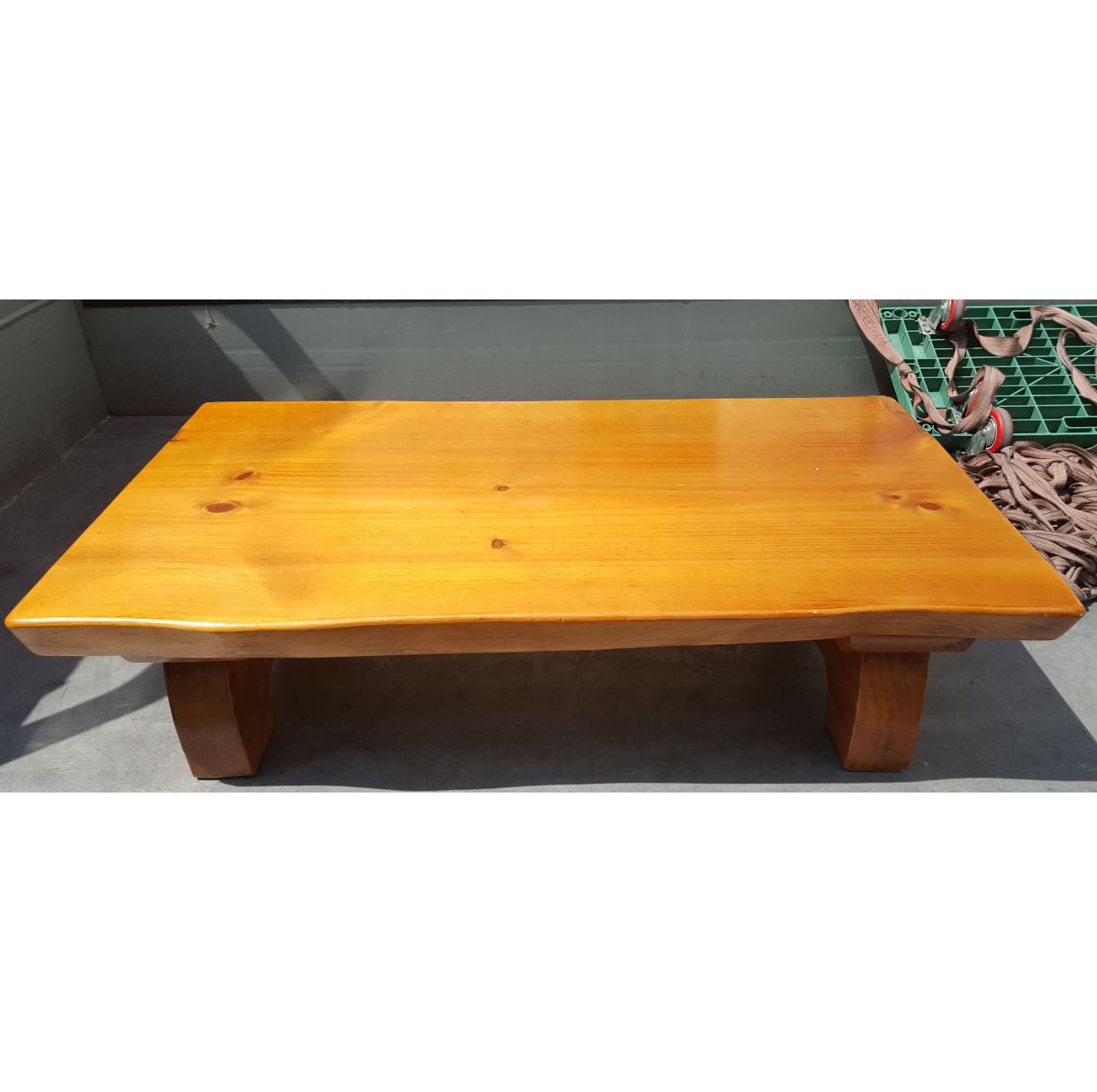 원목 좌탁 1200*700