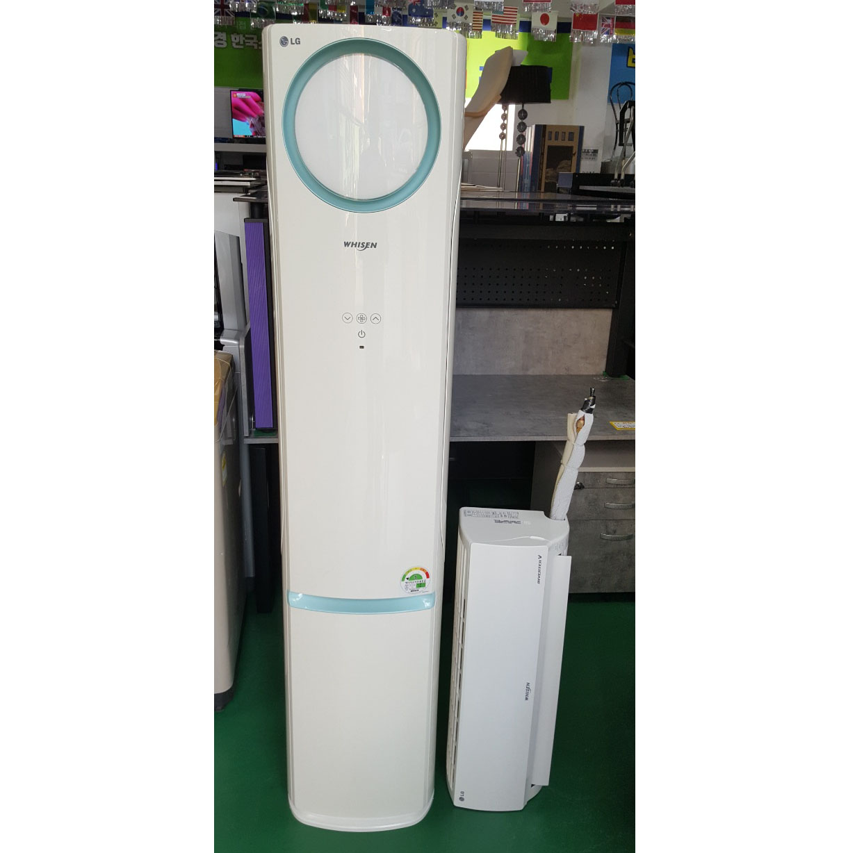 인버터 LG 투인원 에어컨 16평+6평