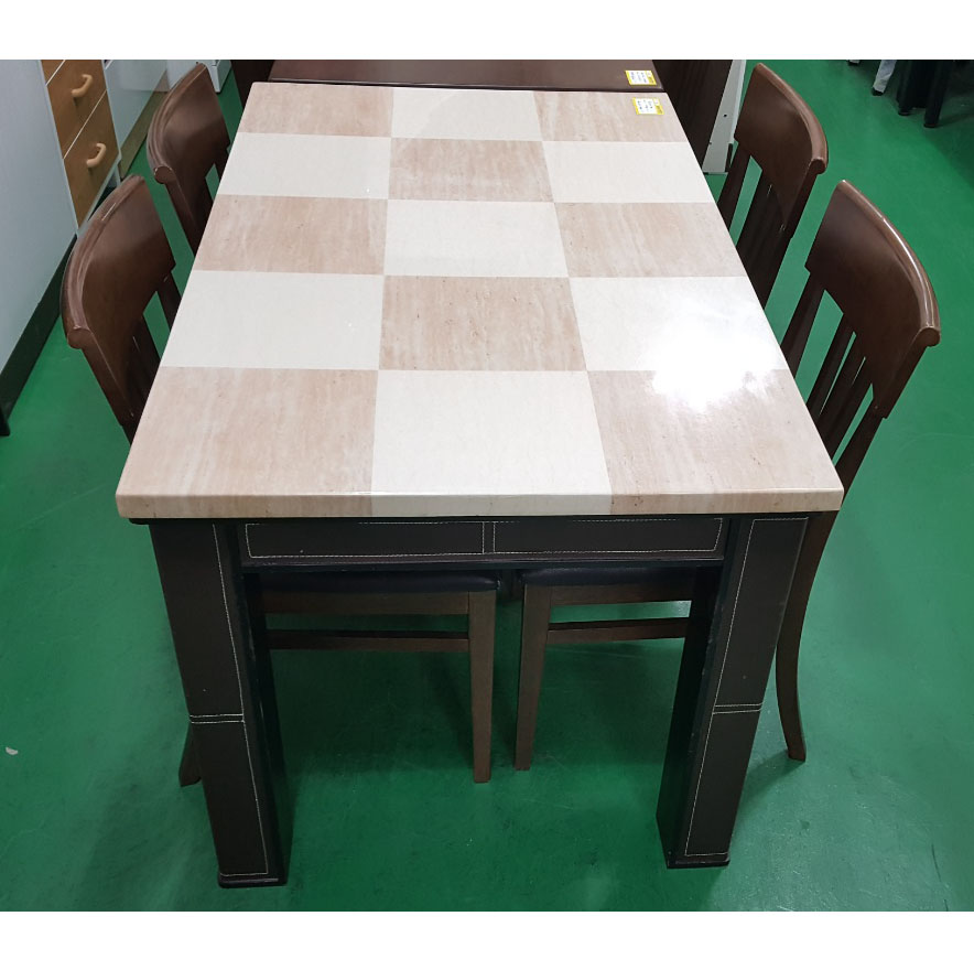 대리석 4인 식탁