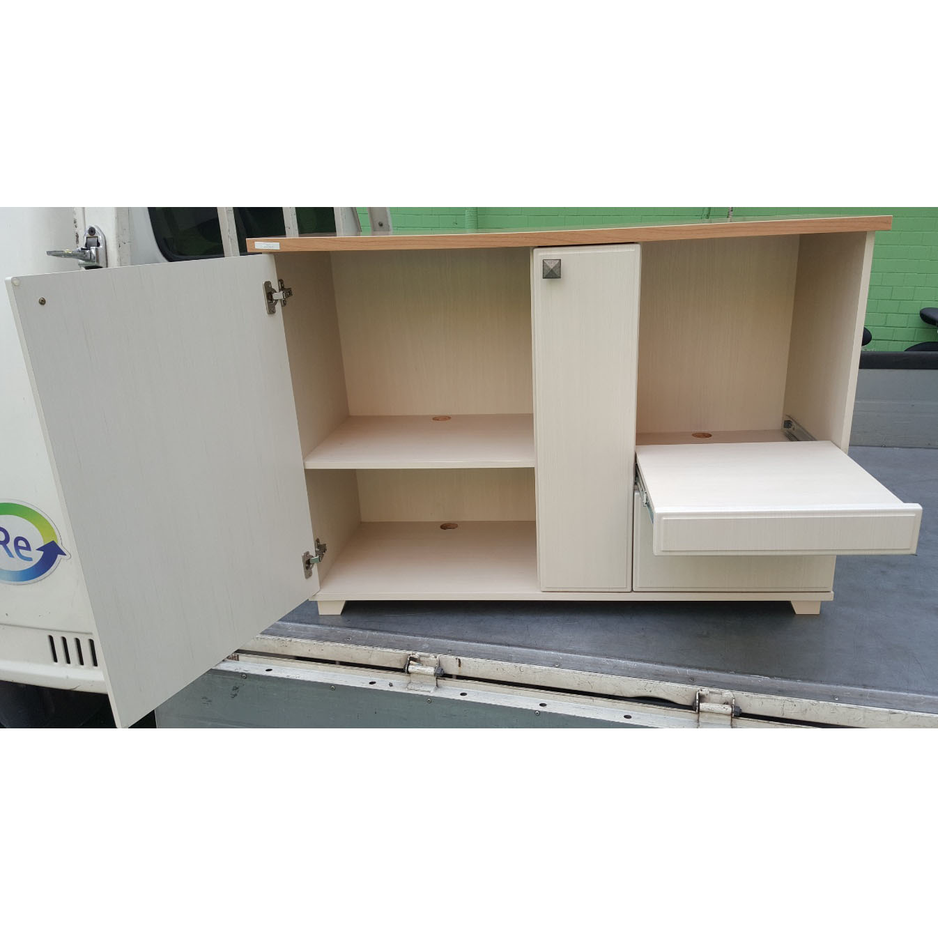 렌지다이겸 수납장