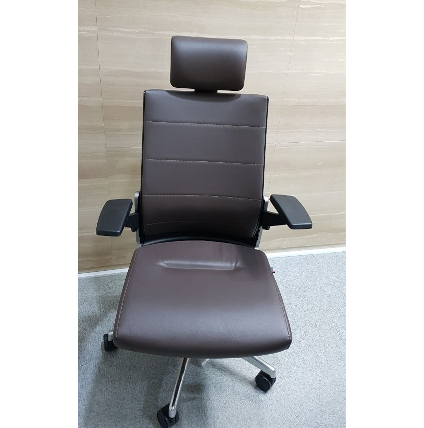 퍼시스 천연가죽 중역의자