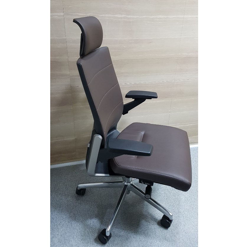 퍼시스 천연가죽 중역의자