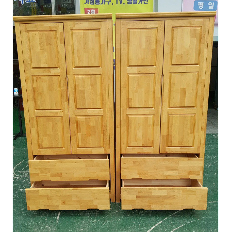 원목 장롱  2EA