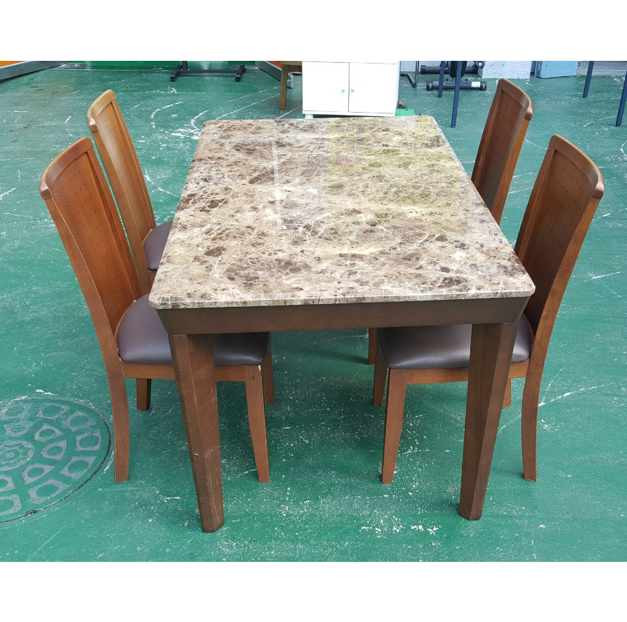 대리석 4인 식탁