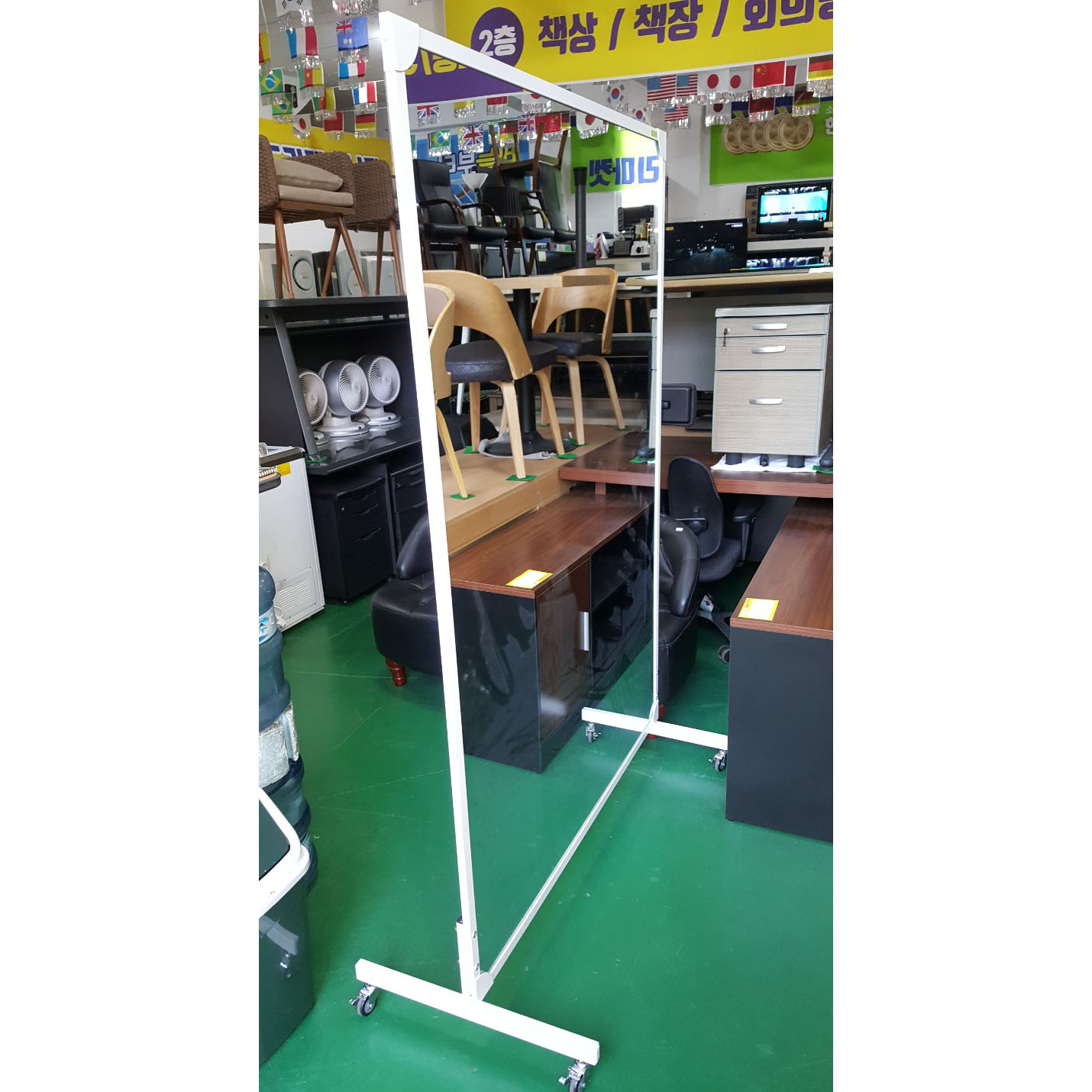 대형 이동식 스텐드 거울