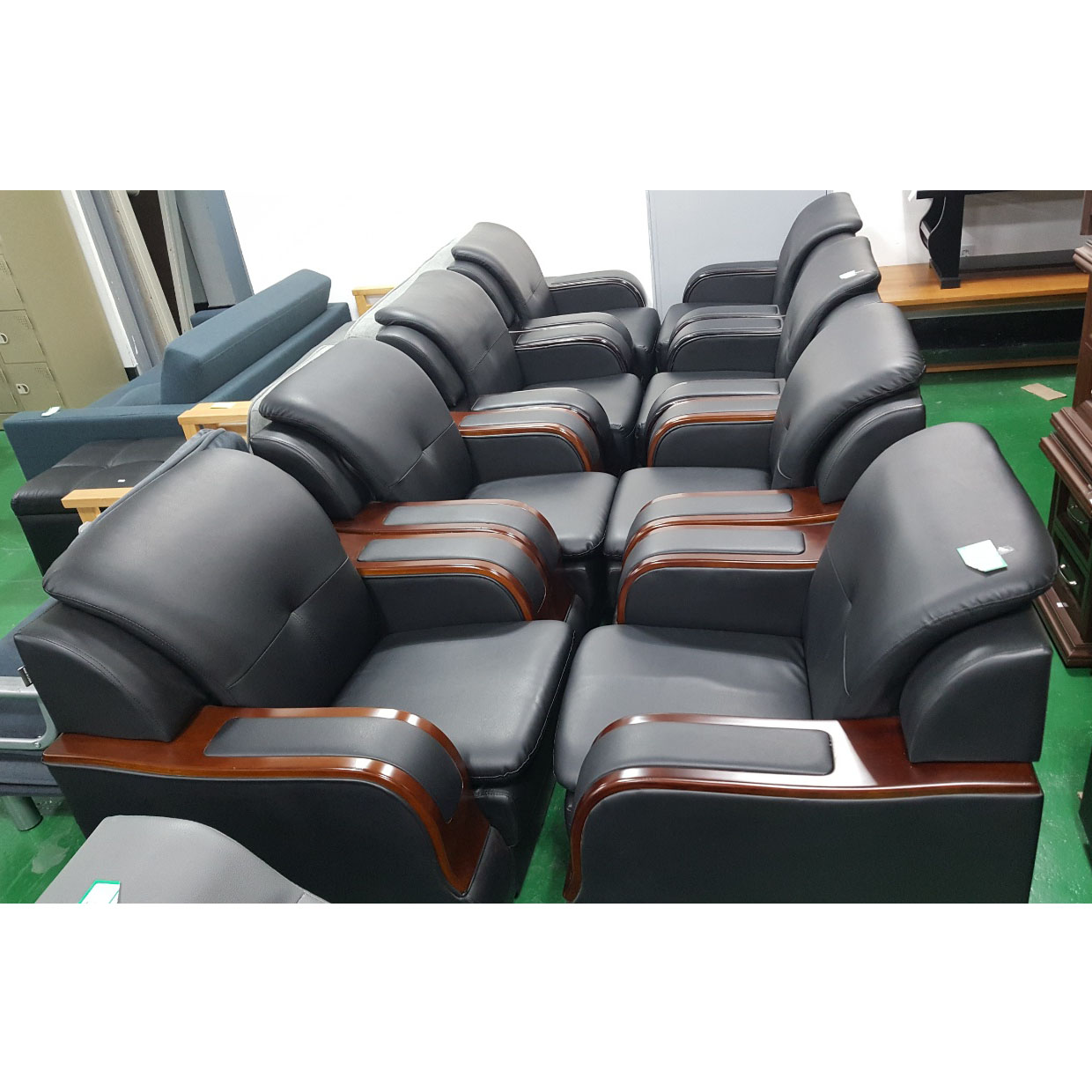 중역 쇼파 세트 1인*4EA