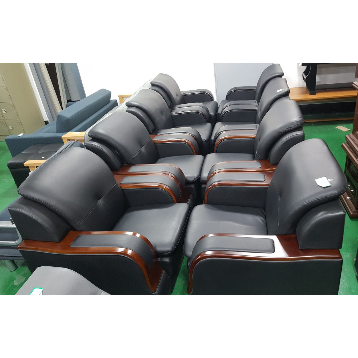 중역 쇼파 세트 1인*4EA