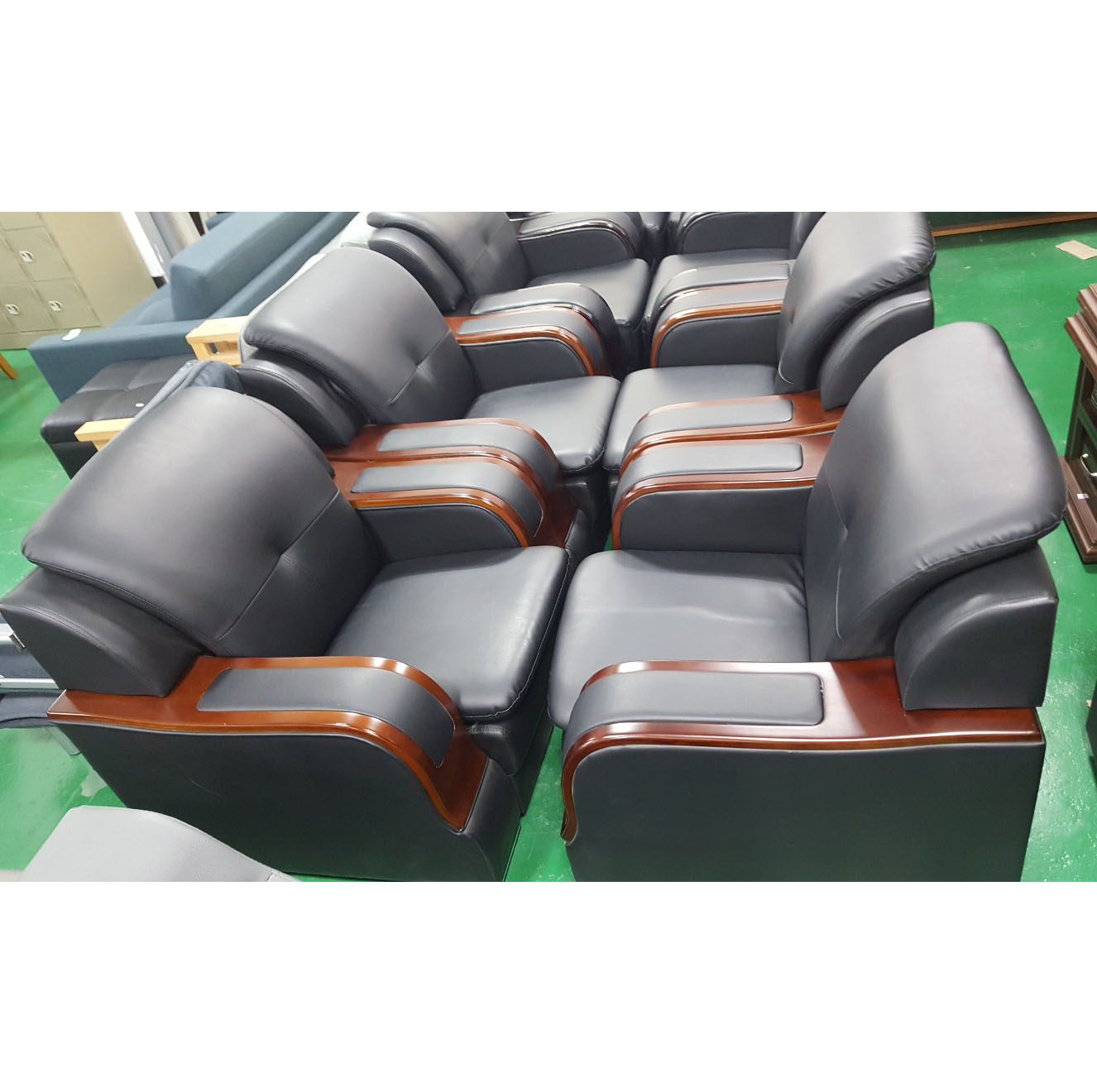 중역 쇼파 세트 1인*4EA