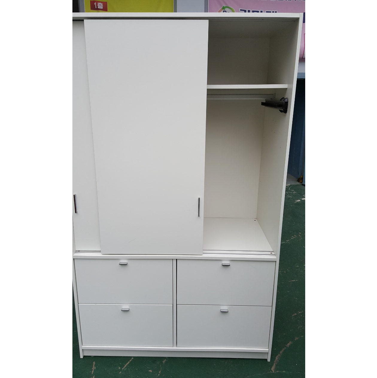 리바트 슬라이딩 장롱 서랍식