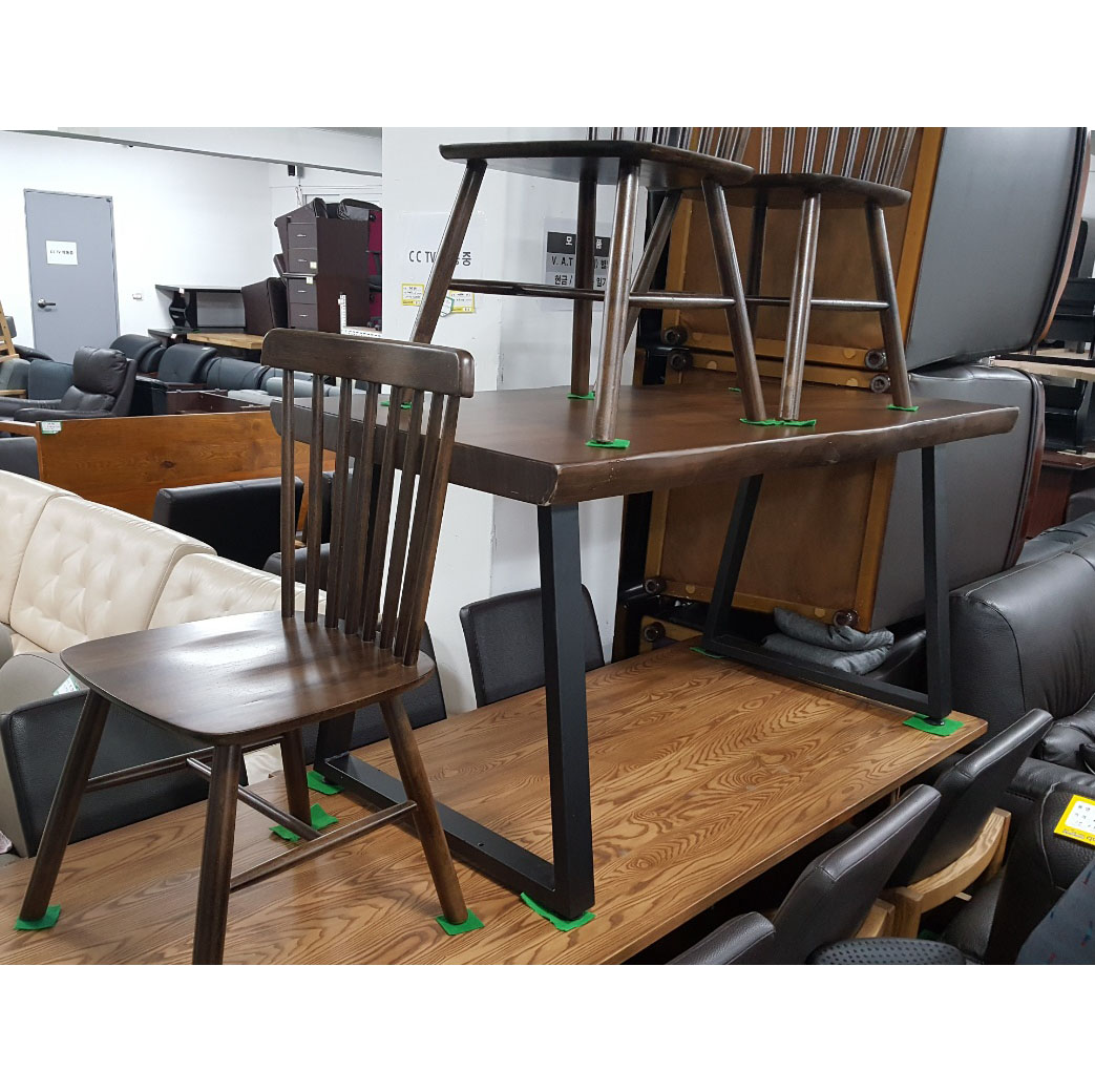 원목 테이블 세트