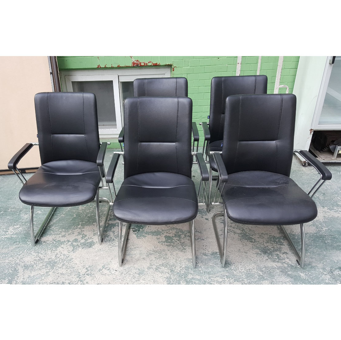 회의용 고정의자 5EA