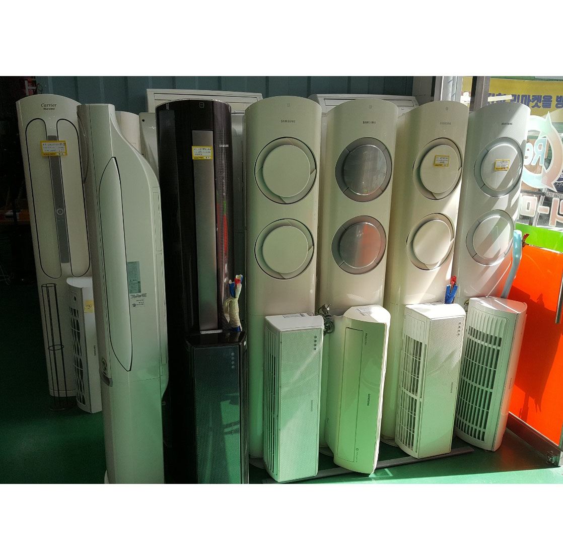 에어컨  평수별 다양보유