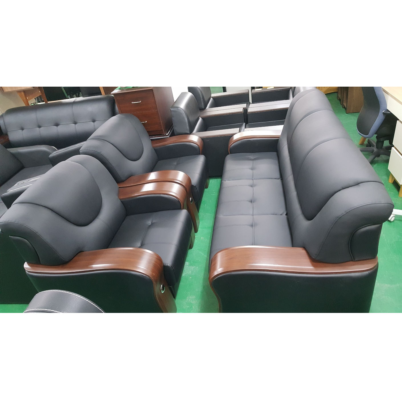 하이퍼스 중역 쇼파 세트