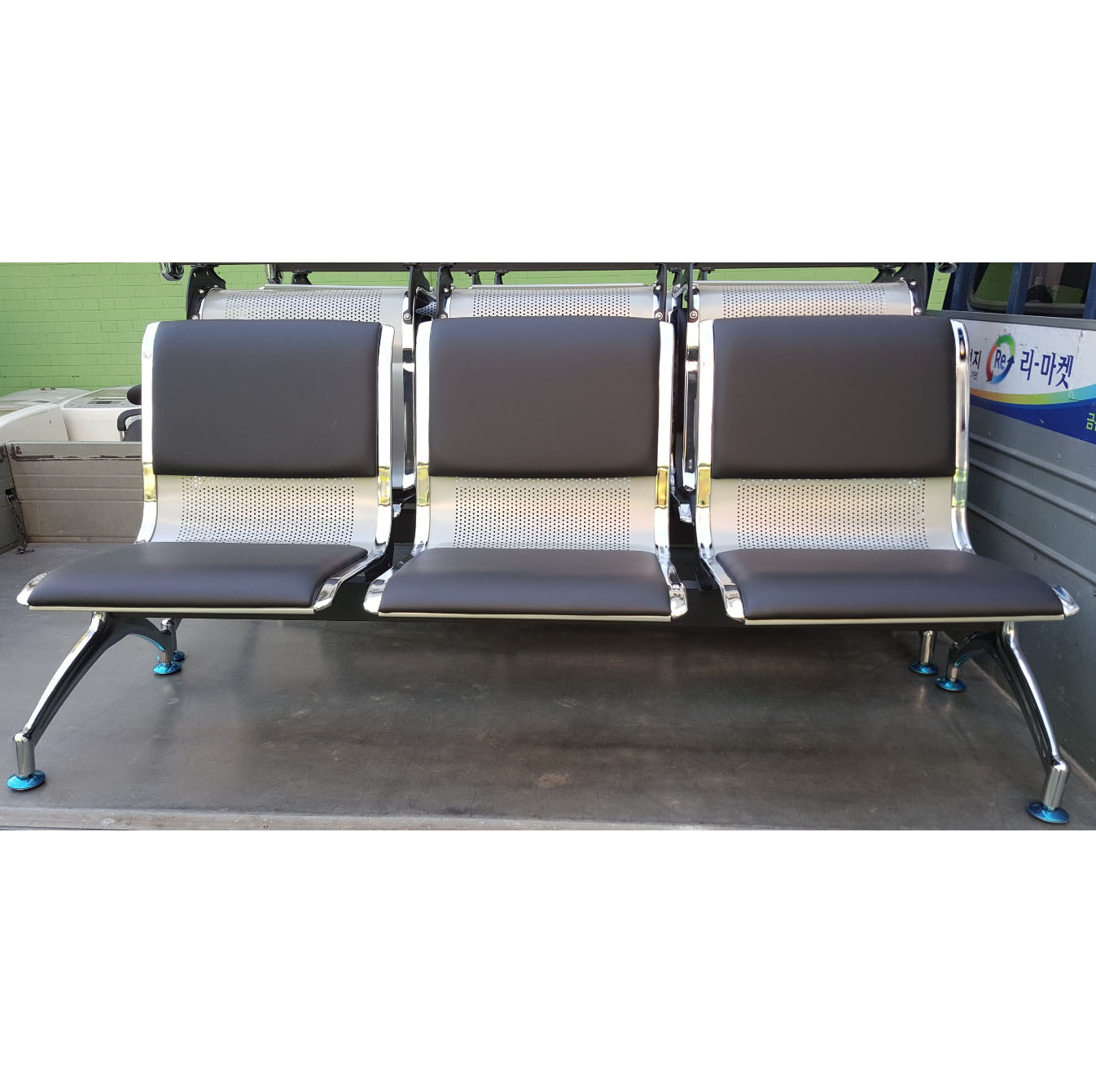 대기의자. 장의자 3인 5EA