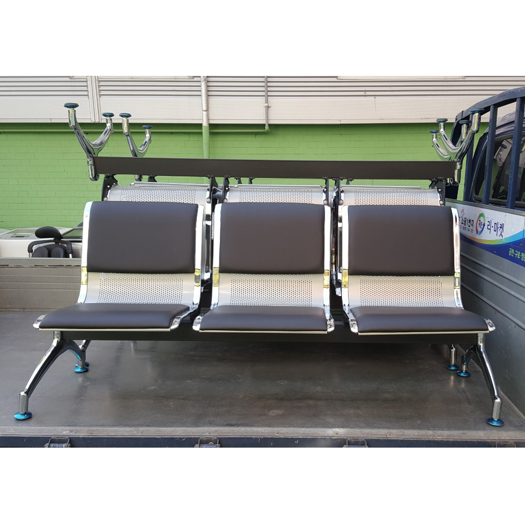 대기의자. 장의자 3인 5EA