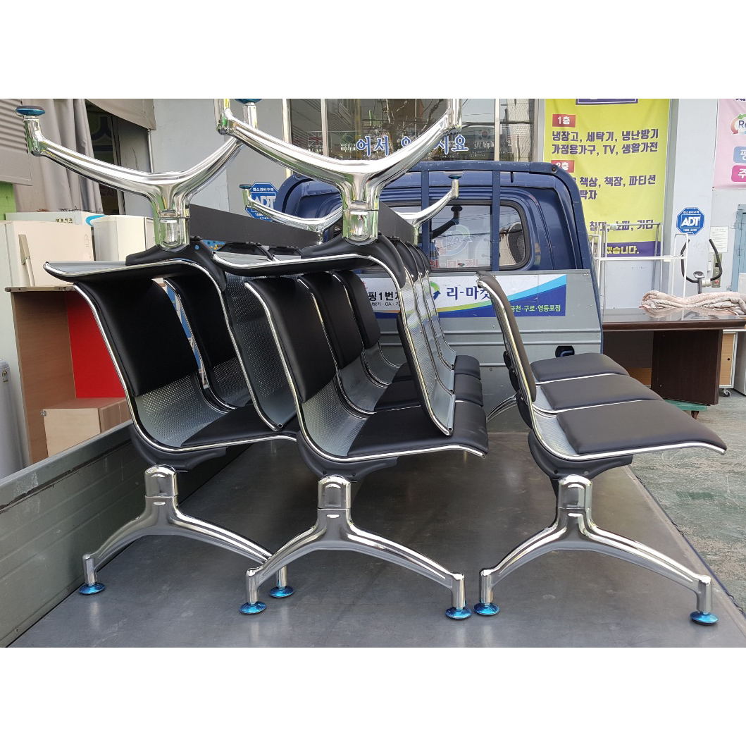 대기의자. 장의자 3인 5EA