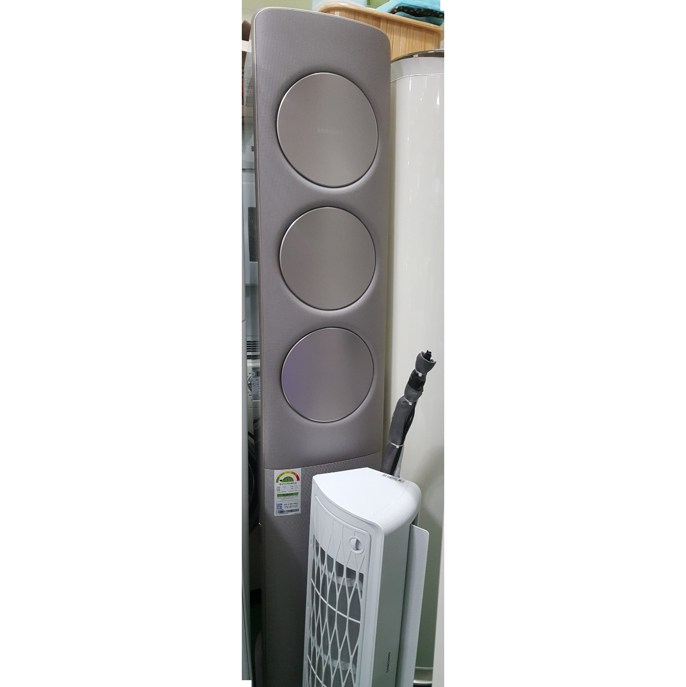 삼성 인버터 무풍 2in1 에어컨 19평+6평