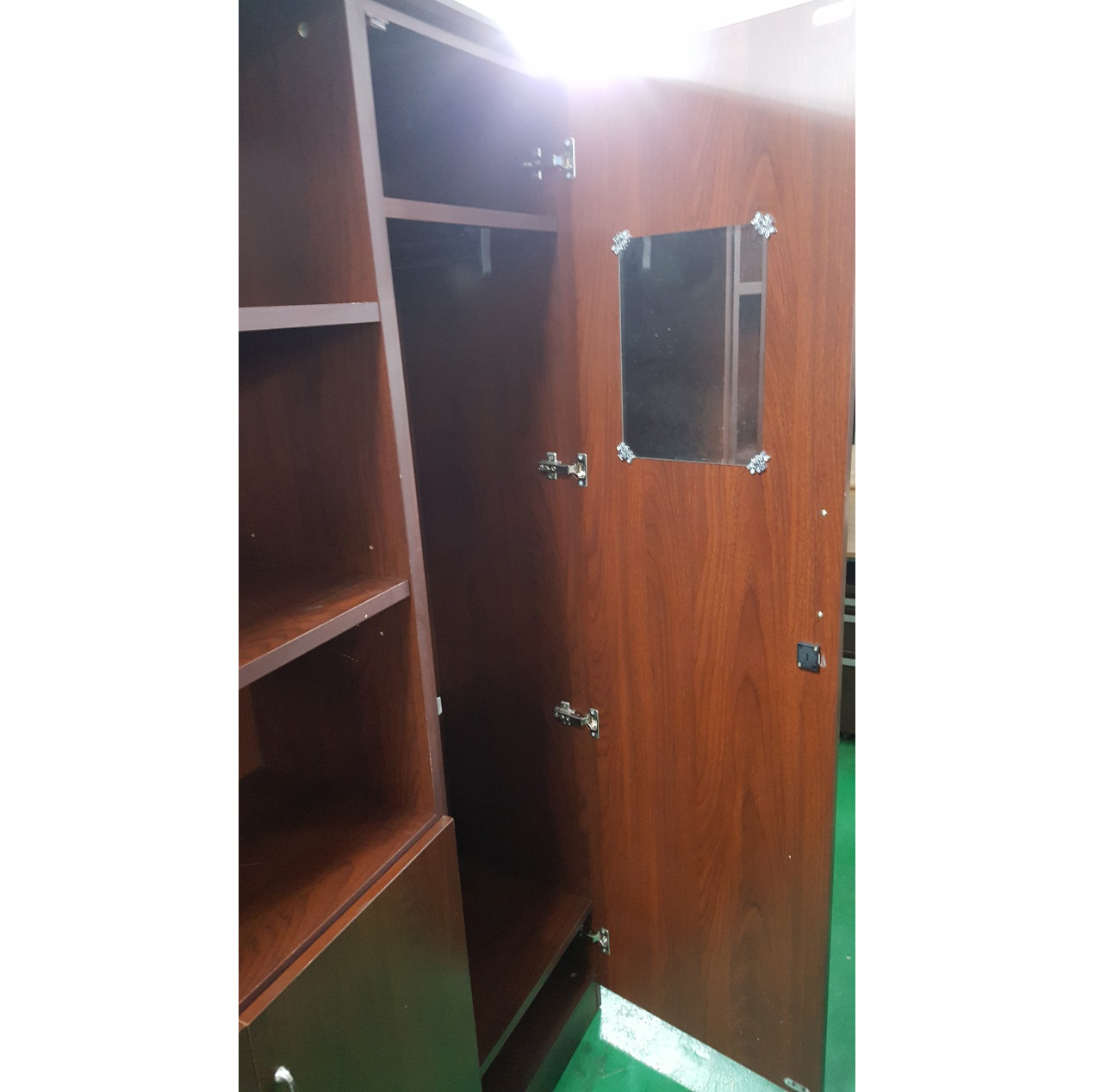 중역책장 세트 하문장+옷장