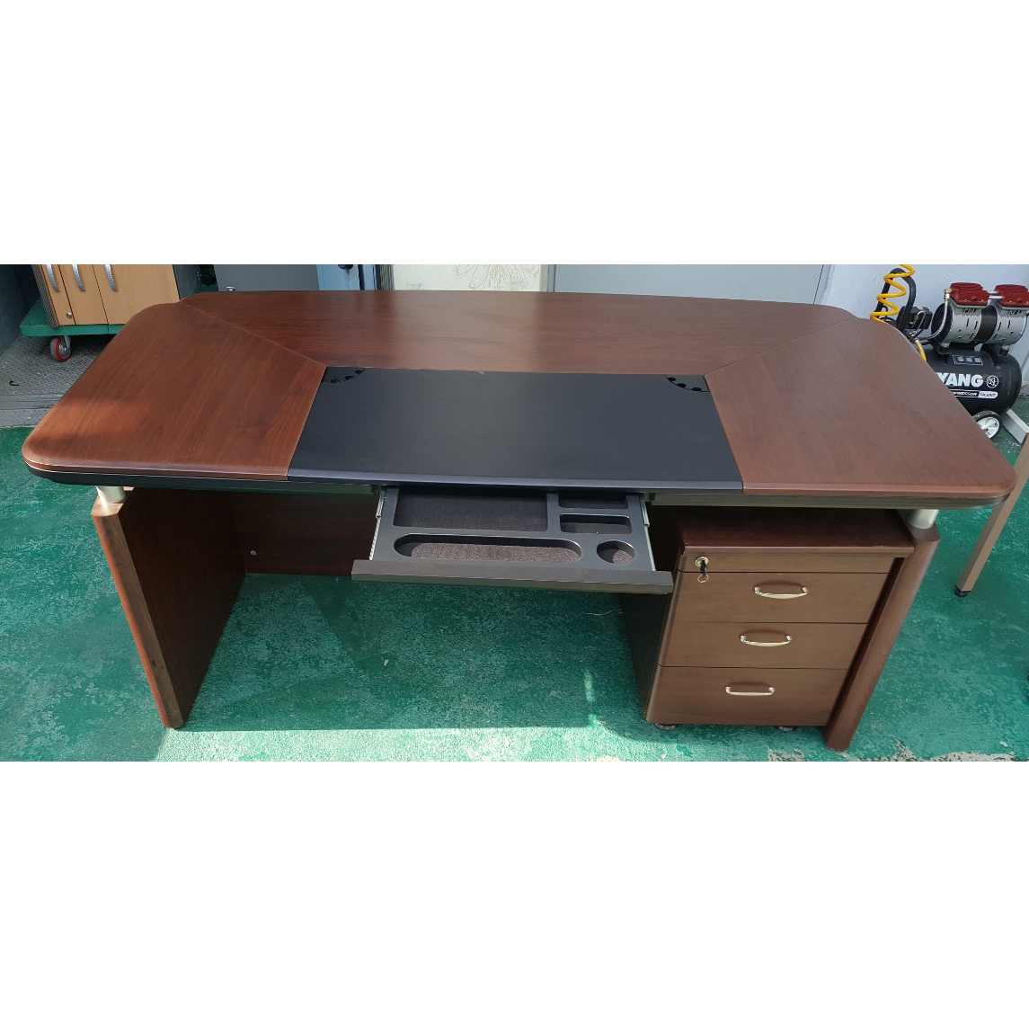 중역책상 세트 이동서랍포함