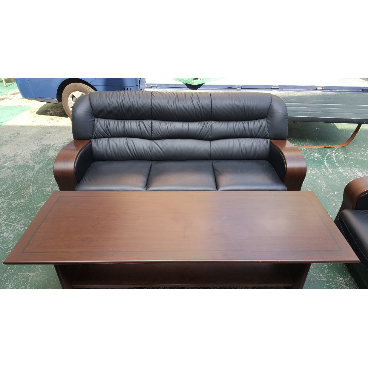 하이퍼스 중역 가죽쇼파세트