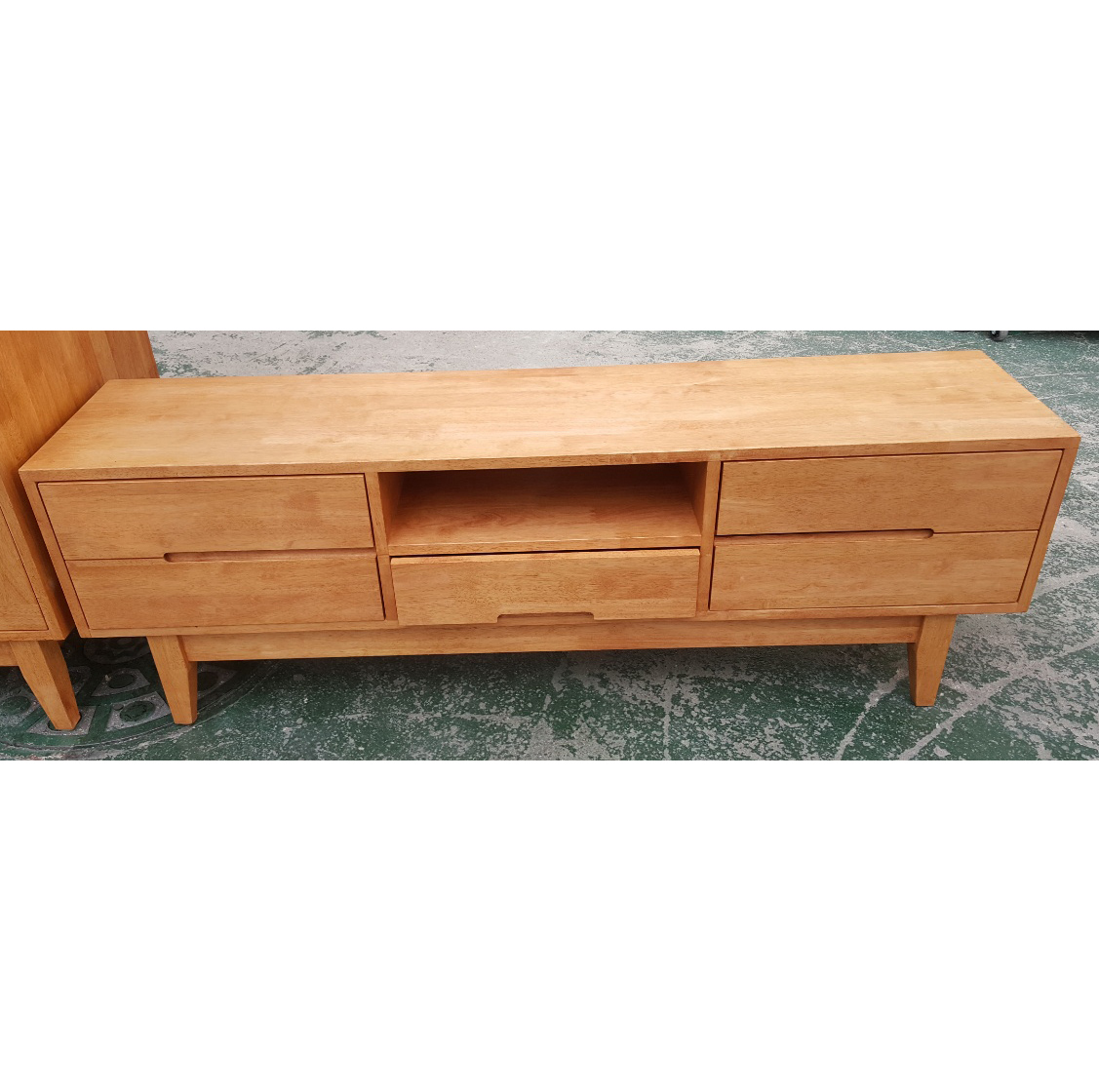 원목 TV다이 (드레스장 )