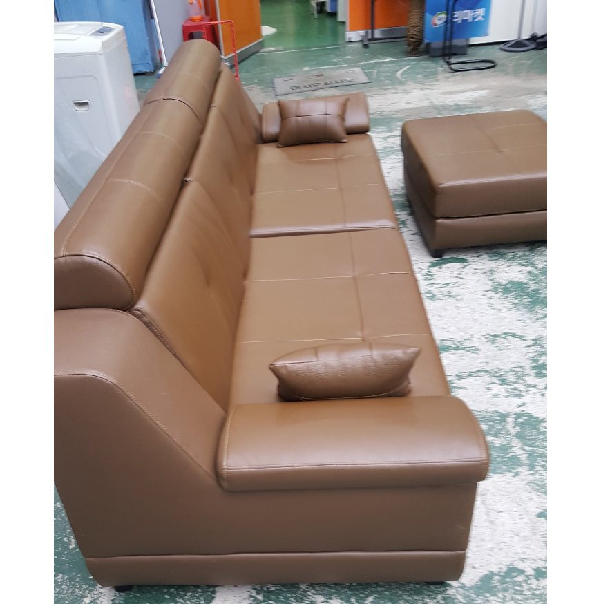 가죽 쇼파 세트