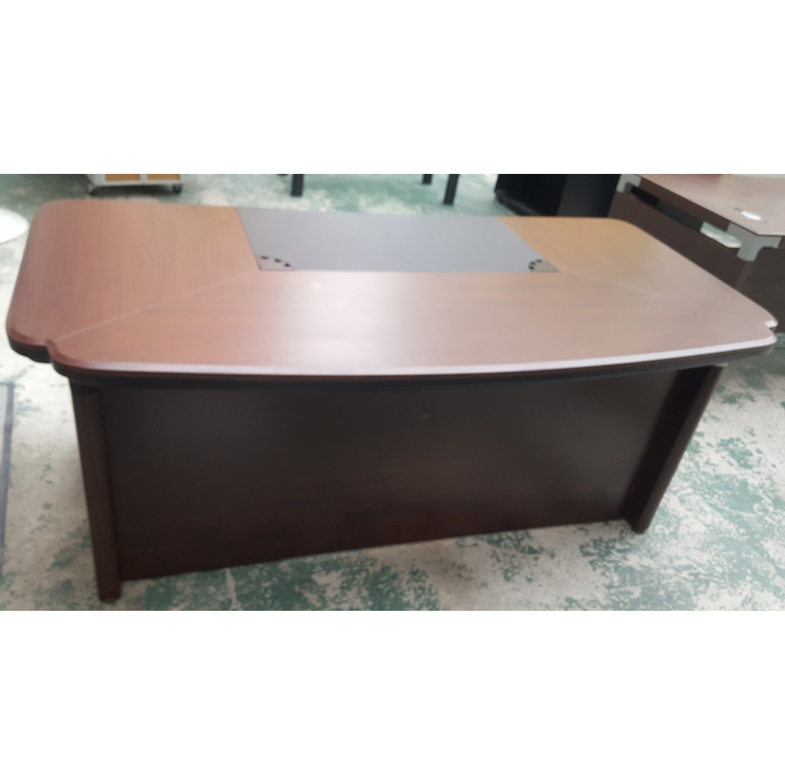 중역 책상 세트 중역책상+이동서랍