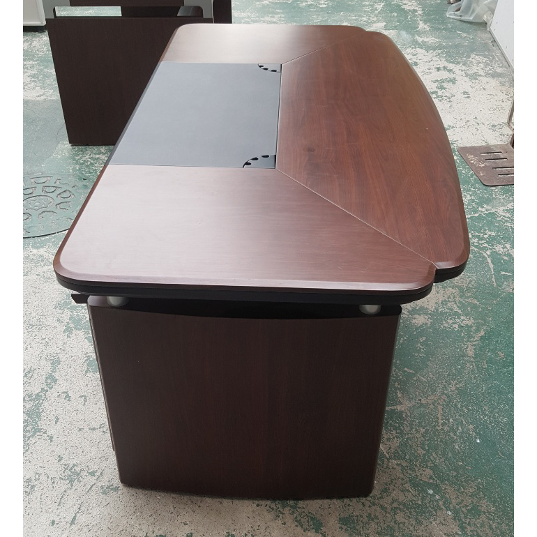 중역 책상 세트 중역책상+이동서랍