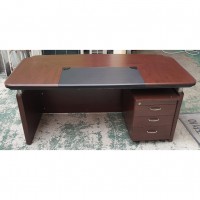 중역 책상 세트 중역책상+이동서랍