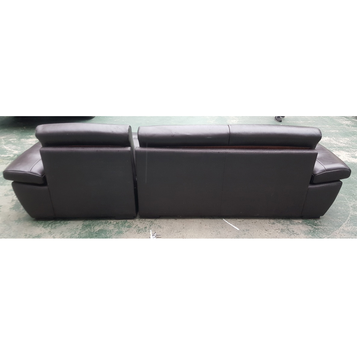 가죽 카우치 쇼파