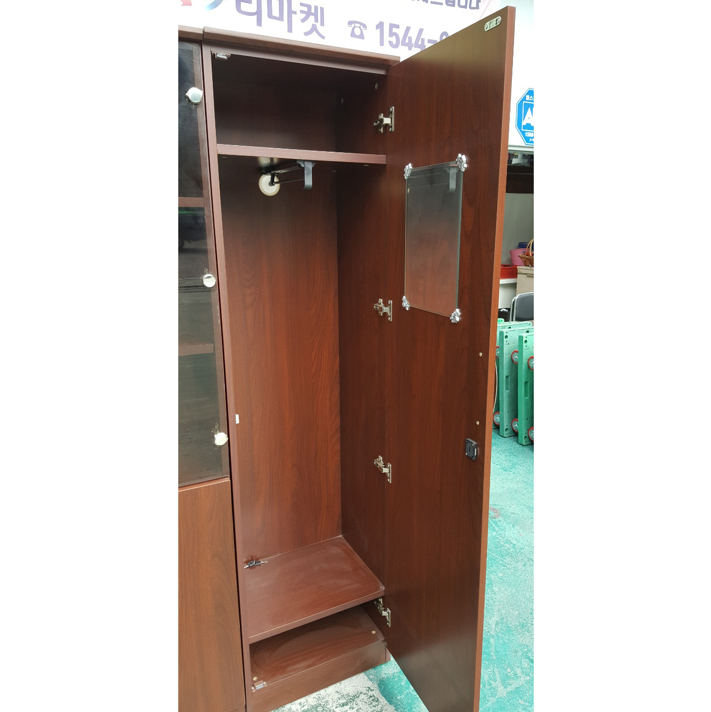 중역 책장 세트