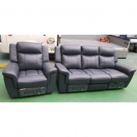 가죽 전동리클라이너 쇼파