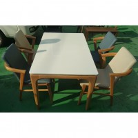 파로마 대리석 식탁 세트