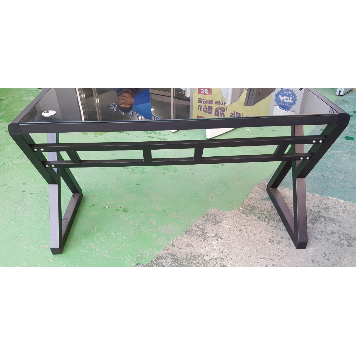 강화 유리 책상  8EA