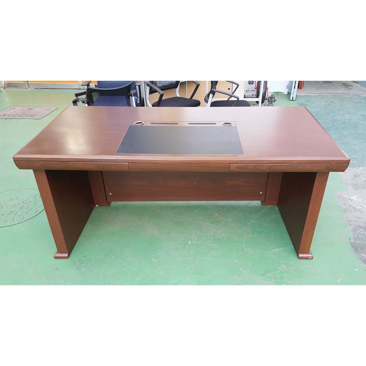 중역 책상 세트 이동서랍포함