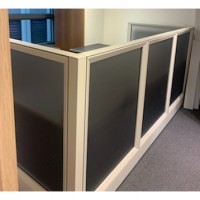 알루미늄 아크릴 파티션 세트