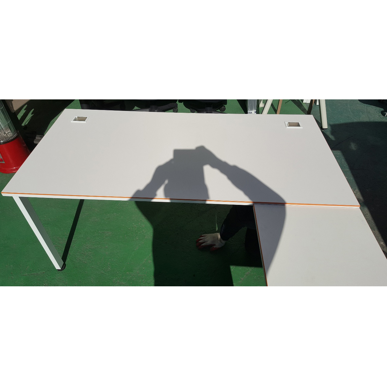 책상+사이드 세트  좌.우 변경가능  8EA