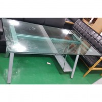 하이퍼스 강화 유리 책상 2EA