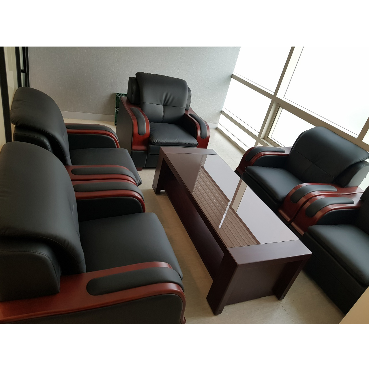 중역쇼파세트 2개월사용 신품수준