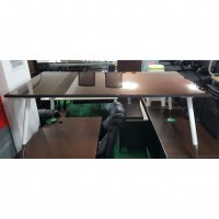 중역 회의용테이블  유리포함