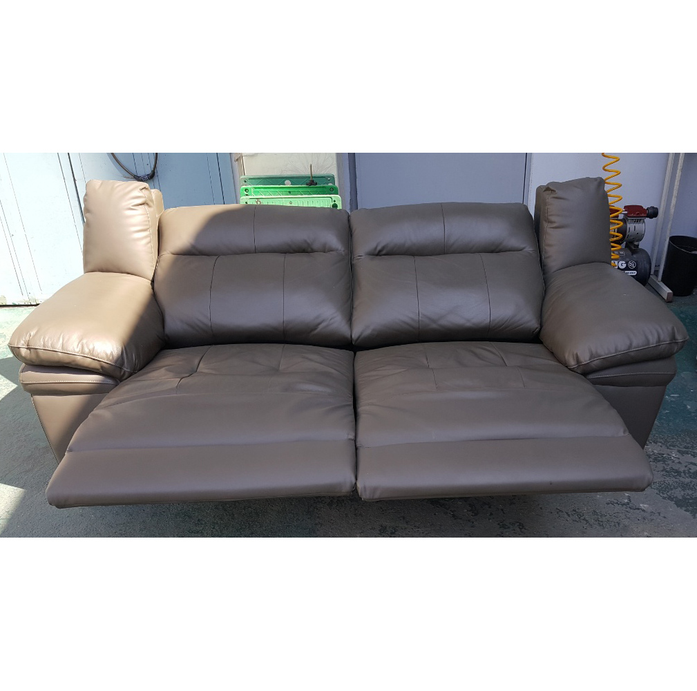 한샘 가죽 진동 리클라이너 쇼파