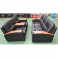 퍼시스 가죽  중역쇼파 세트